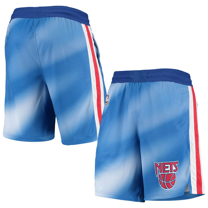 Brooklyn Nets Youth 8-20 Blue Hardwood Classic Edition Swingman Shorts (10-12)