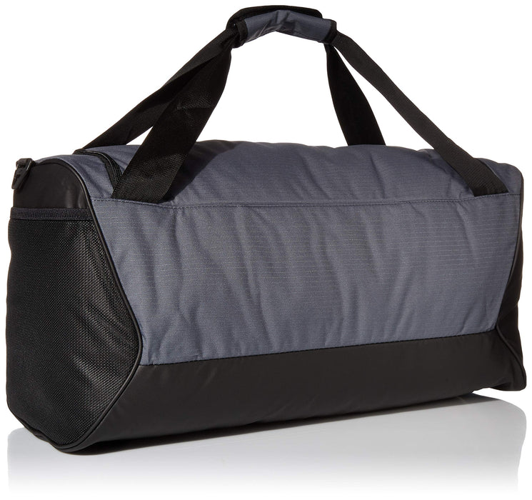 Nike Brasilia Training Medium Duffle Bag, Durable Nike Duffle Bag for Women & Men with Adjustable Strap, Black/Black/White