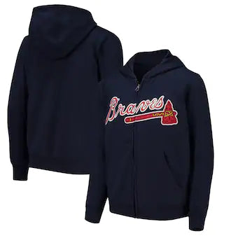 Outerstuff MLB Youth/Kids Detroit Tigers Performance Full Zip Hoodie