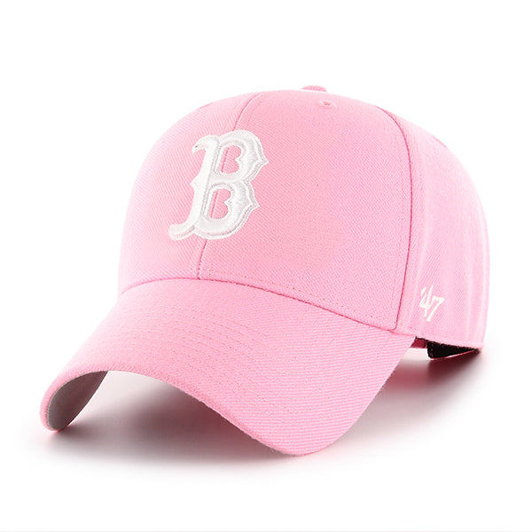 47 Brand MLB MVP Hat Boston Red Sox Pink