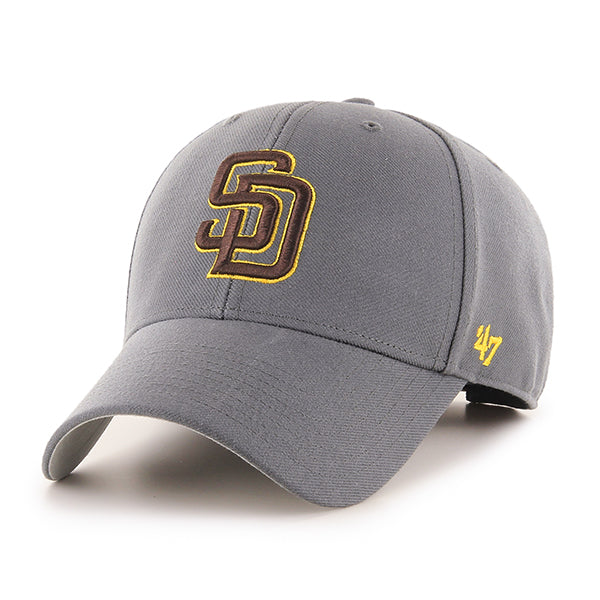 47 Brand MLB MVP Hat San Diego Padres Grey