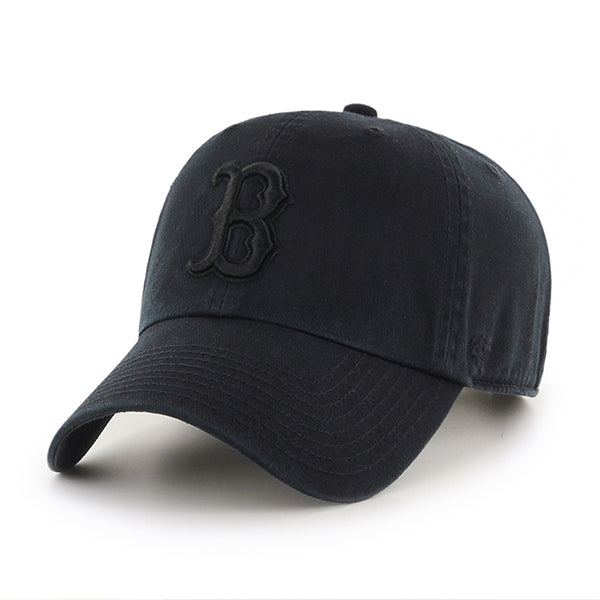 47 Brand MLB Clean Up Hat Boston Red Sox Black