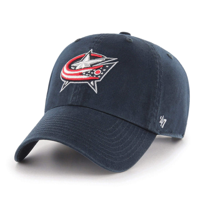 47 Brand NHL Clean Up Hat Columbus Blue Jackets